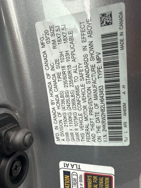 2020 Honda CR-V EX-L