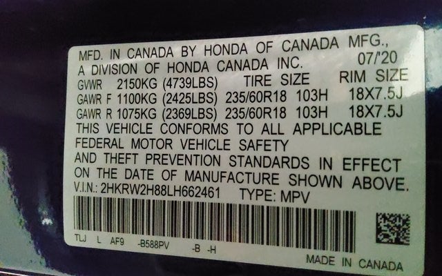 2020 Honda CR-V EX-L