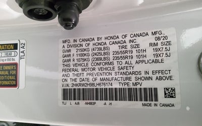 2020 Honda CR-V Touring