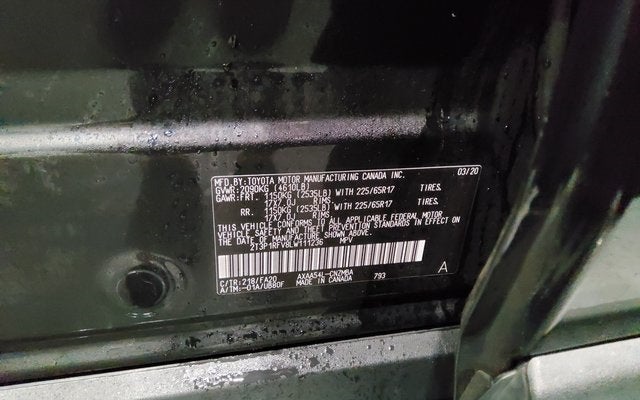 2020 Toyota RAV4 XLE