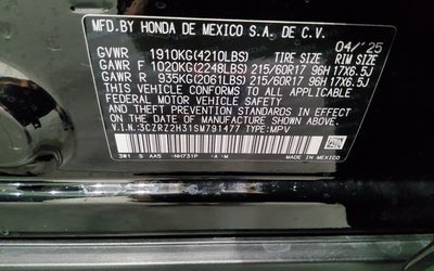 2025 Honda HR-V LX