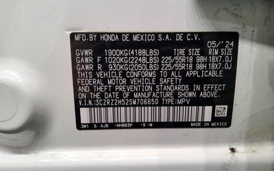 2025 Honda HR-V Sport
