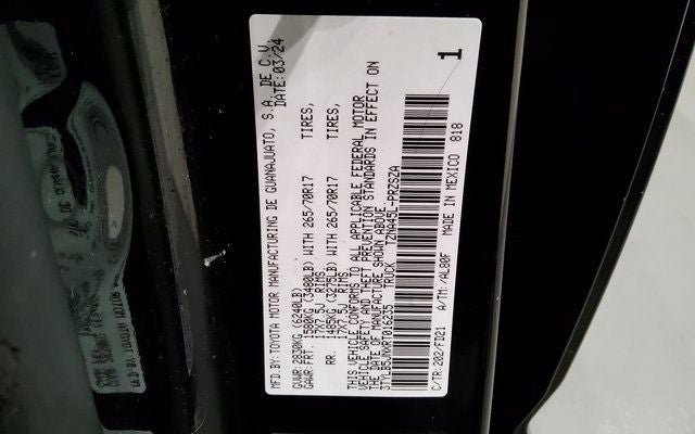 2024 Toyota Tacoma TRD Off-Road