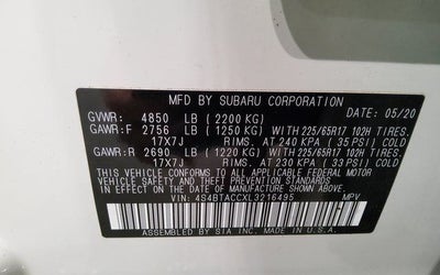 2020 Subaru Outback Premium