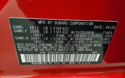 2024 Subaru Crosstrek Limited