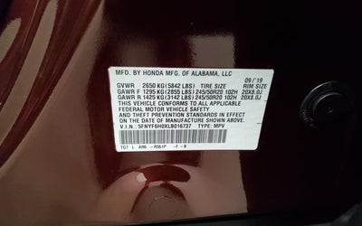 2020 Honda Pilot Elite