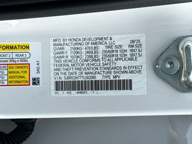 2026 Honda CR-V EX-L