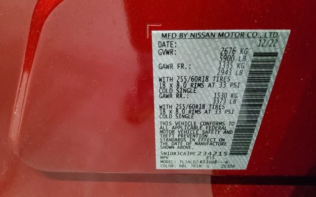2023 Nissan Pathfinder SL