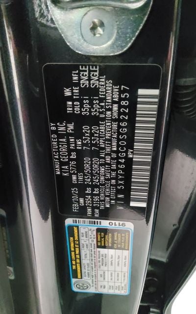 2025 Kia Telluride S