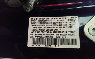 2021 Honda CR-V Hybrid EX-L