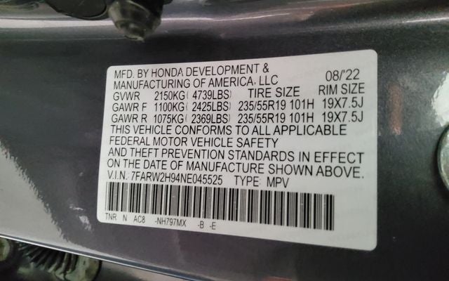 2022 Honda CR-V Touring