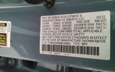 2022 Honda CR-V Touring