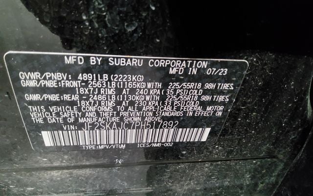 2023 Subaru Forester Sport