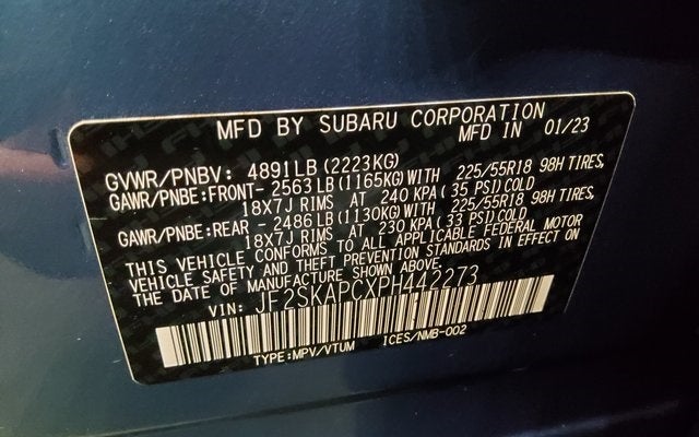 2023 Subaru Forester Limited