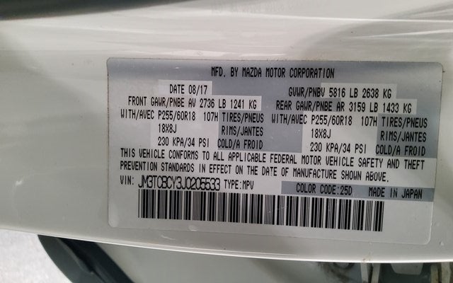 2018 Mazda Mazda CX-9 Touring