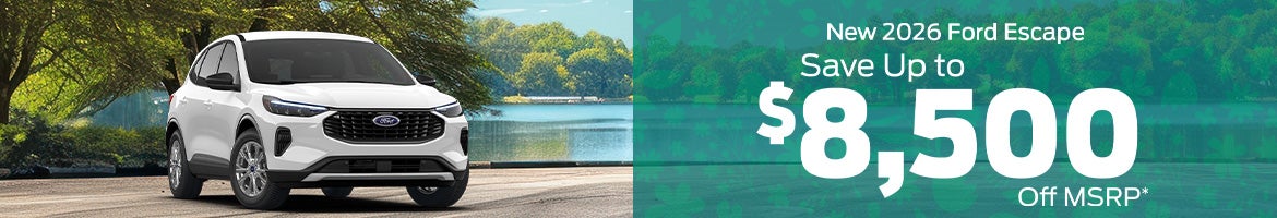 New 2026 Ford Escape