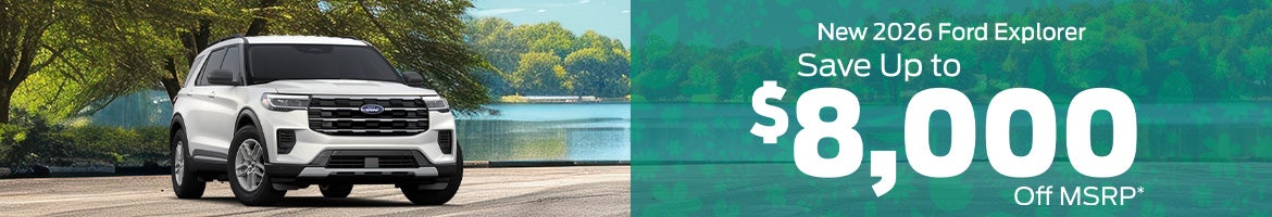 New 2026 Ford Explorer