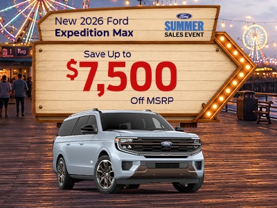 New 2026 Ford Expedition Max