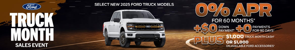 Select New 2025 Ford Truck Models