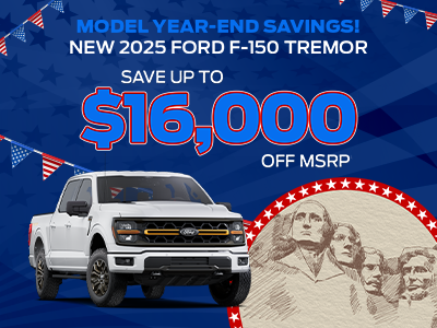 New 2025 Ford F-150 Tremor