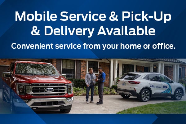 Mobile Service & Pick-Up & Delivery Available