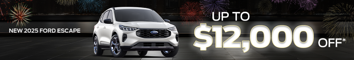 Save up to $12,000 on a new Ford Escape in Johnson City, TN