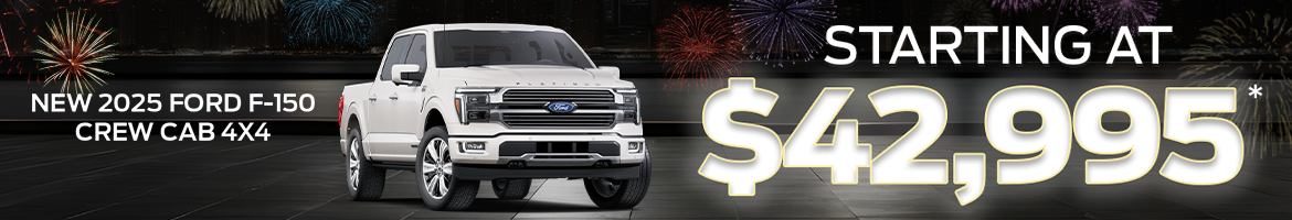 New 2025 Ford F-150 Crew Cab 4x4 for $42,995 in Johnson City, TN